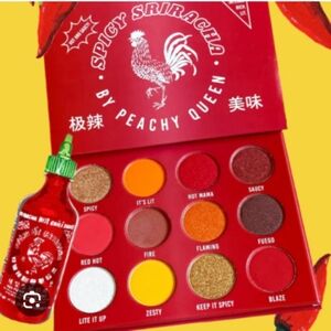 Spicy Sriracha Eyeshadow Palette By Peachy Queen Discontinued New